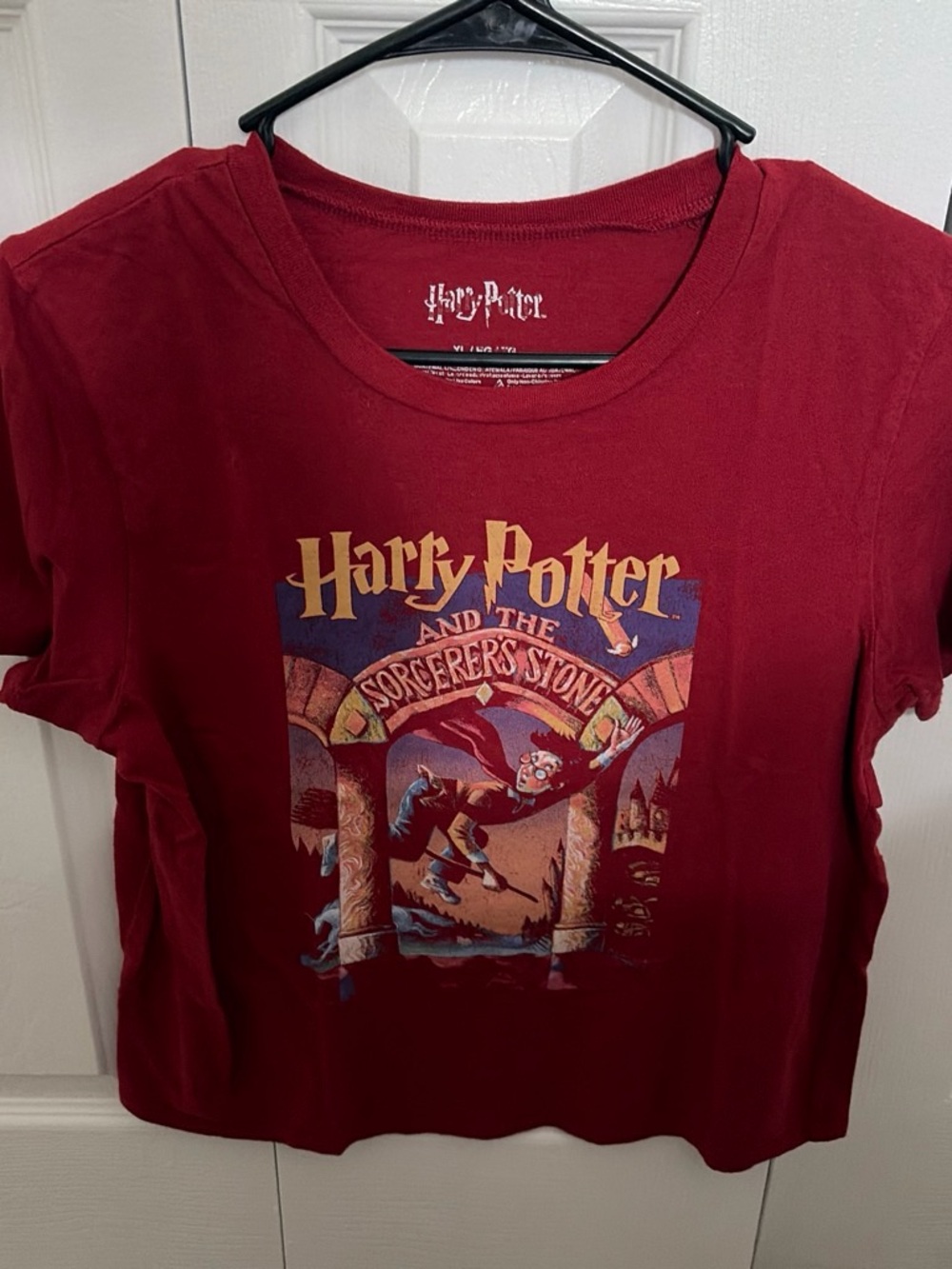 Warner Bros. Women's Maroon Harry Potter Graphic Tee